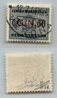 RSI - 1944 - Segnatasse - 60 Cent (54-Verona) Usato - Cert. Sorani (2.200) - Sonstige & Ohne Zuordnung