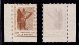 EMISSIONI C.L.N. - VALLE BORMIDA - 1945 - 5 Cent Vittoria (9gaa) Bordo Foglio - Dentellatura Orizzontale Spostata In Bas - Other & Unclassified