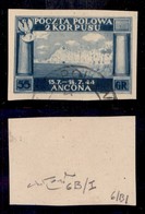 CORPO POLACCO - 1946 - 55 Zloty (6B/I - Carta Giallastra) Usato - Raybaudi - Autres & Non Classés