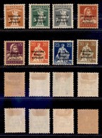 ESTERO - SVIZZERA - 1918 - Industrielle Kriegswirtschaft (1/8II) - Serie Completa - Gomma Originale (200) - Altri & Non Classificati