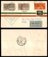 POSTA AEREA - 1930  - (19 Gennaio) - Napoli Atene (2066) - 8 Volati - Other & Unclassified