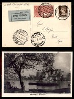 POSTA AEREA - 1930  - (3 Marzo) - Brindisi Rodi (2098) - 8 Cartoline Volate - Andere & Zonder Classificatie