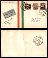 POSTA AEREA - 1930  - (15 Aprile) - Brioni Fiume (2129) - 12 Volati - Otros & Sin Clasificación