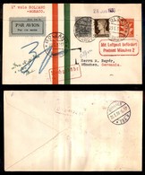 POSTA AEREA - 1930  - (28 Maggio) - Bolzano Monaco - Non Catalogato - 12 Volati - Sonstige & Ohne Zuordnung