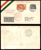 POSTA AEREA - 1931  - (1 Aprile) - Ferrarin - Vaticano (Roma) Berlino (2341) - 48 Volati (n. 11 Di 48 - Nota Bayer Manos - Sonstige & Ohne Zuordnung