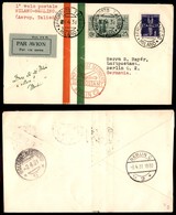 POSTA AEREA - 1931  - (2 Aprile) - Milano/Aeroporto Taliedo Berlino (2343) - 12 Volati - Otros & Sin Clasificación