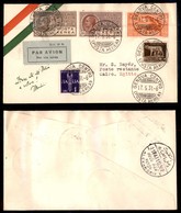 POSTA AEREA - 1931  - (20 Maggio) - Genova Cairo (2376) - 6 Volati - Sonstige & Ohne Zuordnung