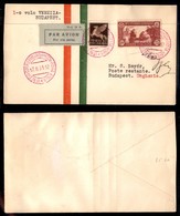 POSTA AEREA - 1931  - (17 Agosto) - Venezia Budapest (2469) - 30 Volati Firmate Dal Pilota - Otros & Sin Clasificación