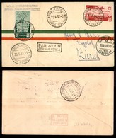 POSTA AEREA - 1933  - (20 Maggio) - Tripoli (Roma) Zurigo (2837) - Mittelholzer - 10 Volati - Affrancature Diverse - Sonstige & Ohne Zuordnung