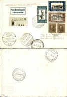 POSTA AEREA - 1933  - (17/31 Maggio) - Zeppelin - Asmara Port Taufc - Lancio Su San Marino (Brindisi Pescara S. Marino)  - Otros & Sin Clasificación