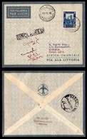 POSTA AEREA - 1936  - (10 Gennaio) - Rocca Littorio Kassala (3535) - 10 Volati - Sonstige & Ohne Zuordnung