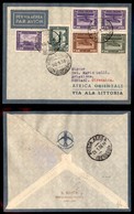 POSTA AEREA - 1936  - (10 Gennaio) - Rocca Littorio Bengasi (3542) - 10 Volati - Otros & Sin Clasificación