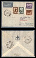 POSTA AEREA - 1936  - (10 Gennaio) - Rocca Littorio Sirte (3543) - 10 Volati - Autres & Non Classés
