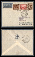 POSTA AEREA - 1936  - (10 Gennaio) - Rocca Littorio Tripoli (3544) - 10 Volati - Andere & Zonder Classificatie