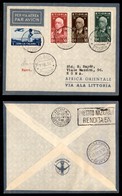 POSTA AEREA - 1936  - (18 Giugno) - Addis Abeba Roma (3571) - 10 Volati - Otros & Sin Clasificación