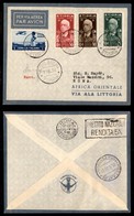 POSTA AEREA - 1936  - (18 Giugno) - Addis Abeba Roma (3571) - 10 Volati - Sonstige & Ohne Zuordnung