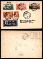 POSTA AEREA - 1937  - (6 Aprile) - Palermo Marsiglia (3639) - 58 Volati - Autres & Non Classés