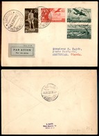 POSTA AEREA - 1937  - (7 Aprile) - Torino Amsterdam (3645 - Nota) - 12 Volati - Sonstige & Ohne Zuordnung