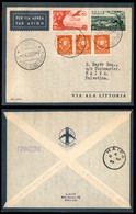 POSTA AEREA - 1937  - (7 Aprile) - Roma Haifa (3650) - Autres & Non Classés