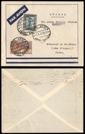 POSTA AEREA - 1937  - (7 Aprile) - Tripoli Tunisi - Volo Inaugurale (3638 - Non Catalogato) - Rara Affrancatura (Sassone - Sonstige & Ohne Zuordnung