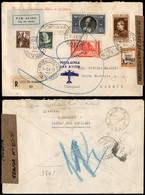 POSTA AEREA - 1940  - (2 Maggio) - Vaticano Madrid (4009) - Aerogramma Raccomandato - Raro Tra I 10 Volati  - Longhi - Sonstige & Ohne Zuordnung
