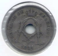 ALBERT I * 10 Cent 1921 Frans * Nr 5472 - 10 Centimes