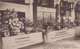 Le Chesnay : Exposition D'horticulture - Stand De La Maison Barbier Et Fils - Le Chesnay