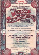 UNION CINEMATOGRAPHIQUE 1920 - Cinéma & Théatre