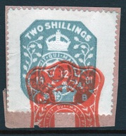 GB 1904 Two Shillings Embossed  Revenue Cinderella Stamp. - Cinderellas