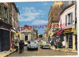 95 - ARGENTEUIL- RUE PAUL VAILLANT COUTURIER - TABAC - TRIPERIE-DS CITROEN- CREDIT LYONNAIS -CINEMA-VAL D' OISE - Argenteuil