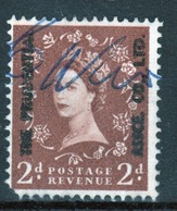 GB Queen Elizabeth Wilding Commercial Overprint Cinderella Stamp. - Cinderellas