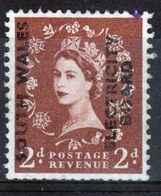 GB Queen Elizabeth Wilding Commercial Overprint Cinderella Stamp. - Cinderellas