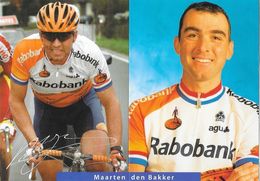 Fiche Cycliste: Maarten Den Bakker, Equipe De Cyclisme Professionnel: Team Rabobank, Holland 2005 - Sports