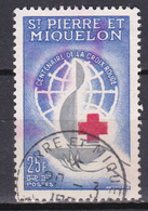 Saint Pierre Et Miquelon Centenaire De La Croix Rouge Internationale N°369 Oblitéré - Used Stamps
