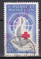 Saint Pierre Et Miquelon Centenaire De La Croix Rouge Internationale N°369 Oblitéré - Usados