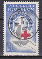 Saint Pierre Et Miquelon Centenaire De La Croix Rouge Internationale N°369 Oblitéré - Oblitérés