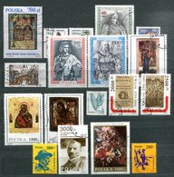 POLOGNE - Lot De 18 Timbres De L'année 1991 - Années Complètes