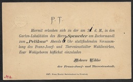 1887 UNGARN - 2 Kr. GANZSACHE Mi.# P14 - PRIVAT ZUDRUCK PELIKAN - ZUCKER - PELICAN - SUGAR - Pelícanos