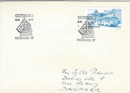 Sweden - Cover With Postmark:Tallship. Ungnord 77. H-1510 - Other & Unclassified