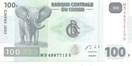 Congo  P-98b  100 Francs  2013  UNC - Demokratische Republik Kongo & Zaire