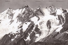 Saas Fee, Die Michabelkette Von Der Weissmieshütte (pk56751) - Saas Im Prättigau