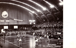 MATCH De VOLLEYBALL : SALLE De SPORT " FLOREASCA " - BUCAREST / ROUMANIE - ANNÉE / YEAR ~ 1960 (aa790) - Volleyball