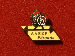 PIN'S HALTEROPHILIE - AAEEP PERONNE - COQ - Halterofilia