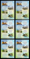Russia 2012,Complete Series,Sochi Olympics Tourist Sites,Scott # 7348-51a,XF MNH** - Unused Stamps