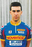 Cycliste: Thierry Laurent, Equipe De Cyclisme Professionnel: Team Novemail, Laser Computer, France 1993 - Deportes