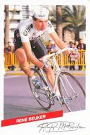 Cycliste: René Beuker, Equipe De Cyclisme Professionnel: Team PDM Concorde, Holland 1987 - Sports