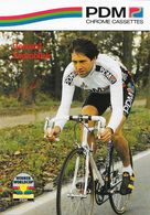 Cycliste: Gerhard Zadrobilek, Equipe De Cyclisme Professionnel: Team PDM Concorde, Autriche 1990 - Sport