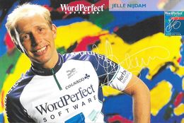 Cycliste: Jelle Nijdam, Equipe De Cyclisme Professionnel: Team Wordperfect Software, Holland 1993 - Deportes