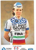 Cycliste: Frank Verleyen, Equipe De Cyclisme Professionnel: Team Sigma, Belge 1988 - Sports