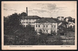 C3440 - Göppersdorf Bei Burgstädt - Jahn Und Hempel - Fabrik - Verlag Paul Rauschenbach - Burgstädt